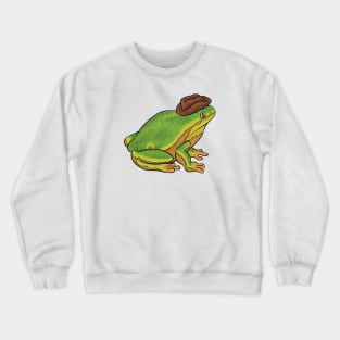 Cowboy Hat Frog #2 Crewneck Sweatshirt